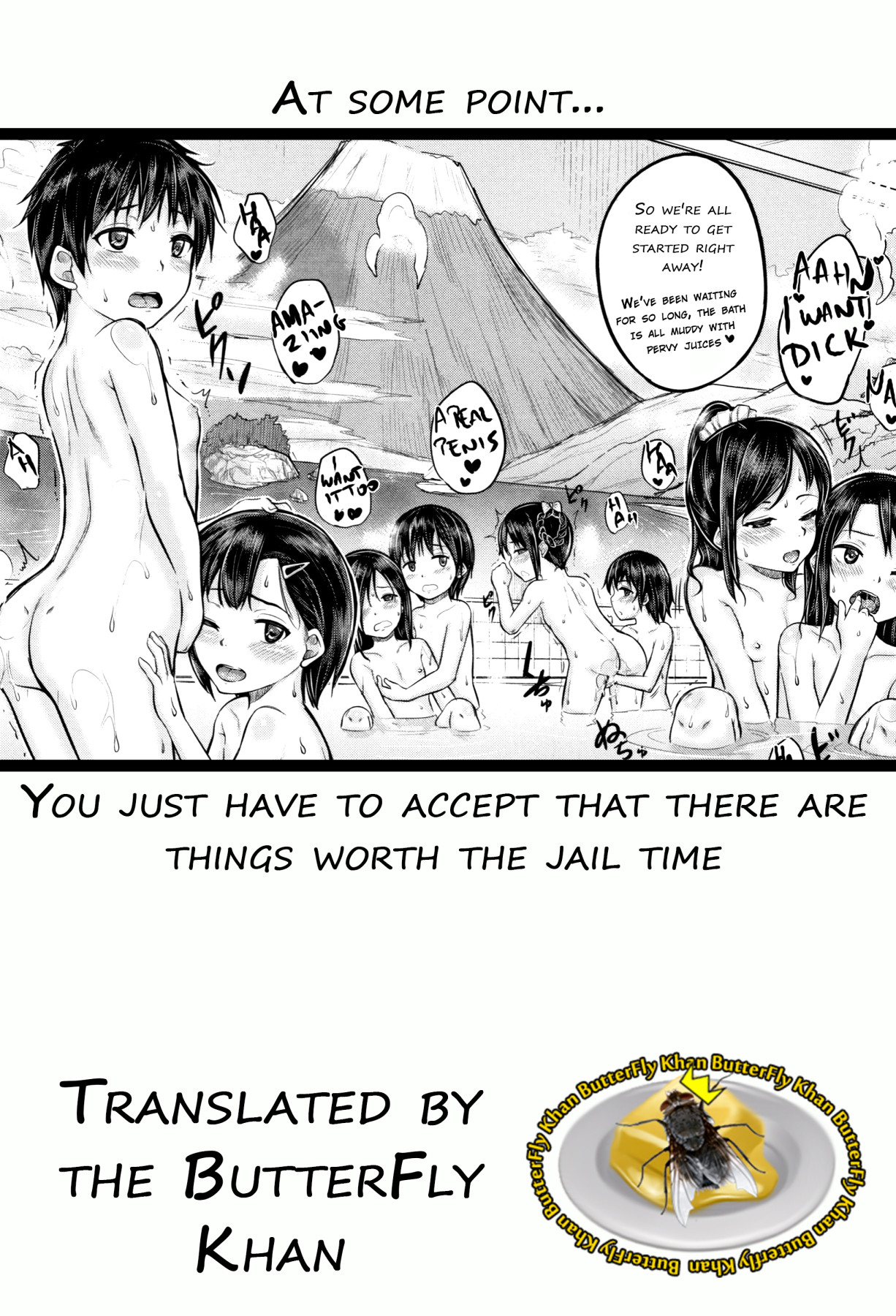 Hentai Manga Comic-Take Home Loli Bath-Read-40